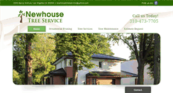 Desktop Screenshot of newhousetreeservice.com
